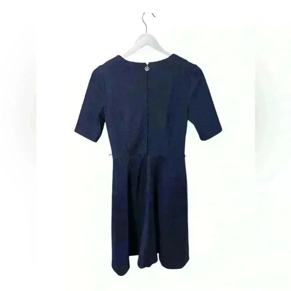Tommy Hilfiger Short Sleeve Dress, Navy Blue, Size 4 - Picture 2 of 3